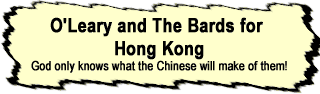 O'Leary and The Bards for Hong Kong